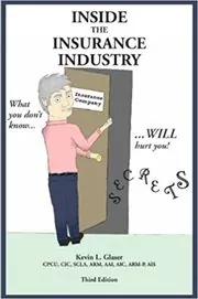Book cover for "Inside the Insurance Industry" by Kevin Glaser