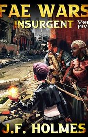 Book cover for "Insurgent" by JF Holmes