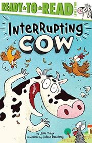 Book cover for "Interrupting Cow" by Jane Yolen