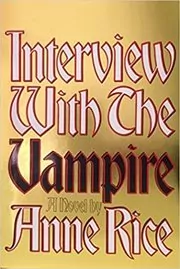 Book cover for "Interview with the Vampire"