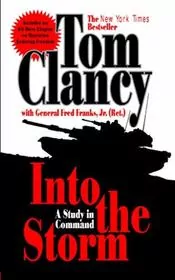 Book cover for "Into the Storm" by Tom Clancy