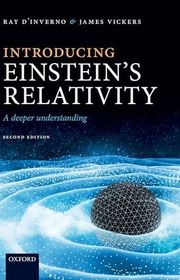 Book cover for "Introducing Einstein's Relativity" by Ray d'Inverno and James Vickers