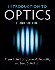 Book cover for "Introduction to Optics" by Frank L. Pedrotti