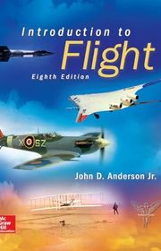 Book cover for "Introduction to Flight" by John D. Anderson Jr.
