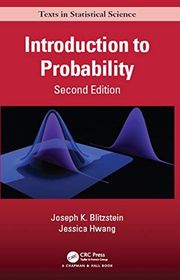 Book cover for "Introduction to Probability" by Joseph K. Blitzstein and Jessica Hwang