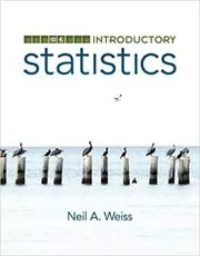 Book cover for "Introductory Statistics" by Neil A. Weiss