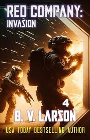 Book cover for "Invasion" by BV Larson