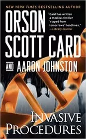 Book cover for "Invasive Procedures" by Orson Scott Card