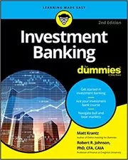 Book cover for "Investment Banking For Dummies" by Matthew Krantz