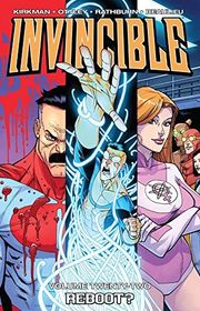 Book cover for "Invincible Vol. 22: Reboot?" by Robert Kirkman