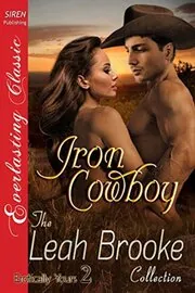 Book cover for "Iron Cowboy" by Leah Brooke