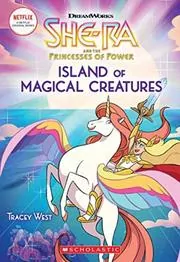 Book cover for "Island of Magical Creatures" by Tracey West