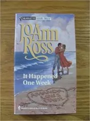 Book cover for "It Happened One Week" by JoAnn Ross