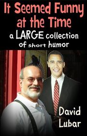 Book cover for "It Seemed Funny at the Time" by David Lubar