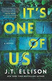 Book cover for "It's One of Us" by J.T. Ellison