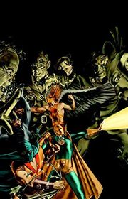 Book cover for "JSA: Strange Adventures" by Kevin J Anderson