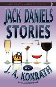Book cover for "Jack Daniels Stories Vol. 4" by JA Konrath