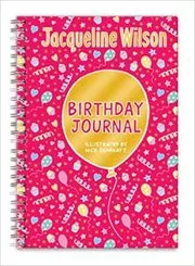 Book cover for "Jacqueline Wilson Birthday Journal"