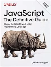 Book cover for "JavaScript" by David Flanagan