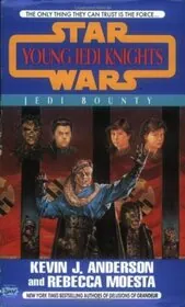 Book cover for "Jedi Bounty" by Kevin J Anderson
