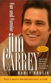 Book cover for "Jim Carrey" by Nancy Krulik