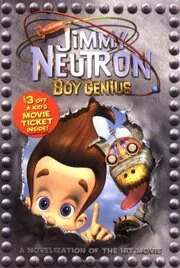 Book cover for "Jimmy Neutron Boy Genius" by Marc Cerasini