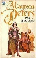 Book cover for "Joan of the Lilies" by Maureen Peters