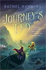 Book cover for "Journey's End" by Rachel Hawkins