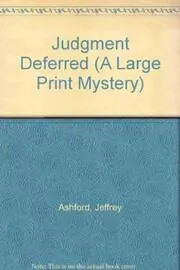 Book cover for "Judgment Deferred" by Roderic Jeffries