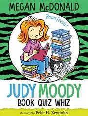 Book cover for "Judy Moody, Book Quiz Whiz" by Megan McDonald