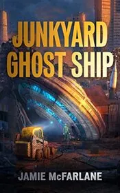 Book cover for "Junkyard Ghost Ship" by Jamie McFarlane