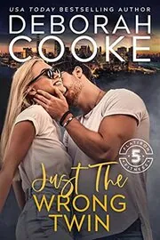 Book cover for "Just the Wrong Twin" by Deborah Cooke