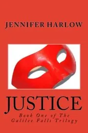 Book cover for "Justice" by Jennifer Harlow