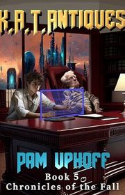 Book cover for "K.A.T. Antiques" by Pam Uphoff