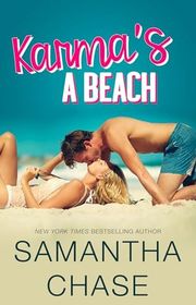 Book cover for "Karma's a Beach"