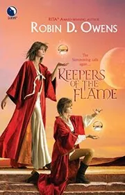 Book cover for "Keepers of the Flame" by Robin D Owens
