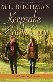 Book cover for "Keepsake for Eagle Cove" by ML Buchman
