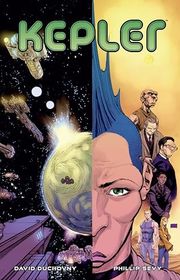 Book cover for "Kepler" by David Duchovny