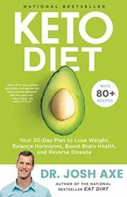 Book cover for "Keto Diet" by Josh Axe