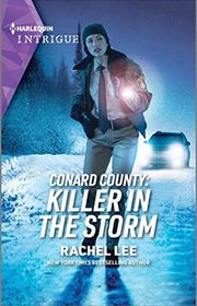 Book cover for "Killer in the Storm" by Rachel Lee