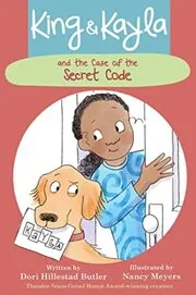 Book cover for "King and Kayla and the Case of the Secret Code" by Dori Hillestad Butler