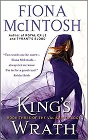 Book cover for "King's Wrath" by Fiona McIntosh