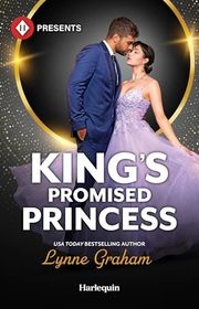 Book cover for "King's Promised Princess" by Lynne Graham