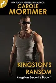Book cover for "Kingston's Ransom" by Carole Mortimer