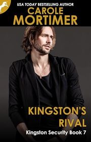 Book cover for "Kingston's Rival" by Carole Mortimer