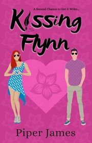 Book cover for "Kissing Flynn" by Piper James