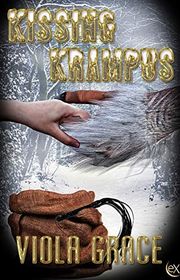 Book cover for "Kissing Krampus" by Viola Grace