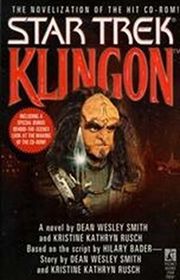 Book cover for "Klingon" by Various