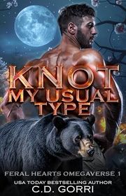 Book cover for "Knot My Usual Type" by CD Gorri