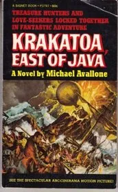 Book cover for "Krakatoa East of Java" by Michael Avallone